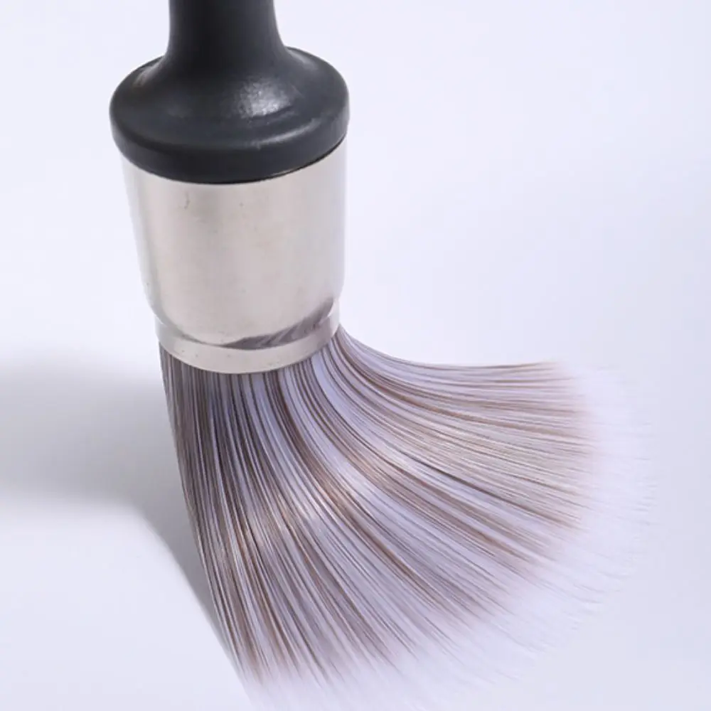 Thick Bristles Paint Brush Glue Coated Handle Not Easy To Shed Hair Seam Pointing Brush Apply Evenly Reduce Brush Marks