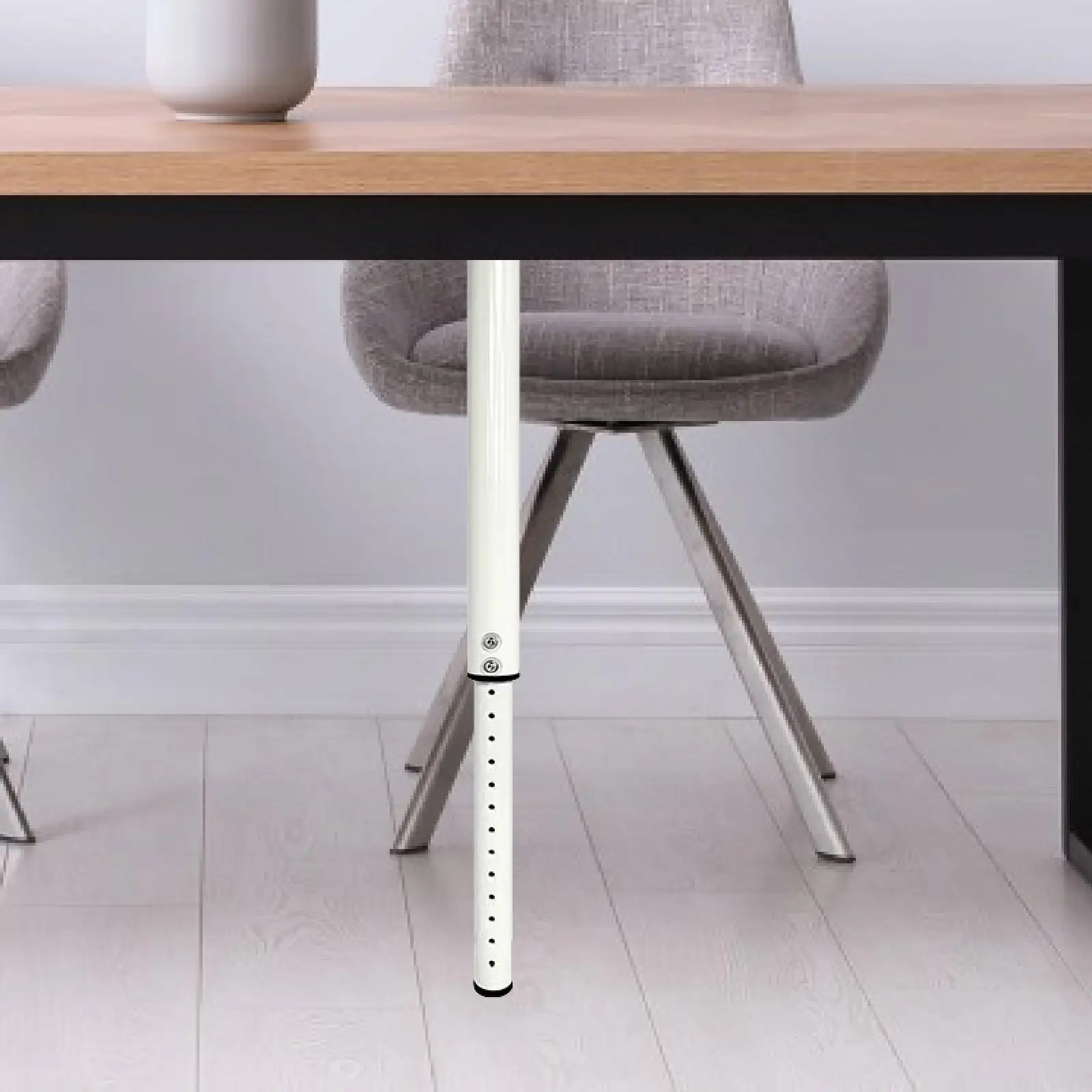 Scalable Table Leg Folding Adjustable Height Desk Leg Frame Easy to Install for Home Office Bar Use