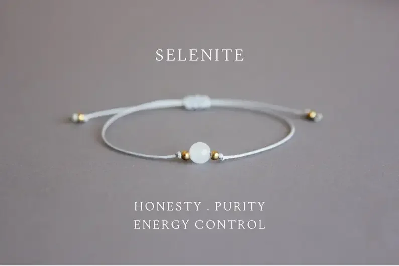 سيلينيت كريستال الصداقة خط جوهرة سوار