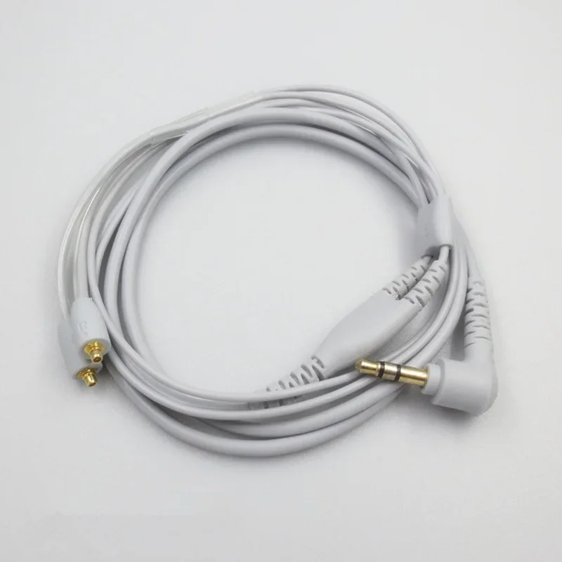 1,6 м бескислородный coppe сменный аудио кабель для SHURE SE535 SE215 SE846 UE900 W40 50 кабель для наушников