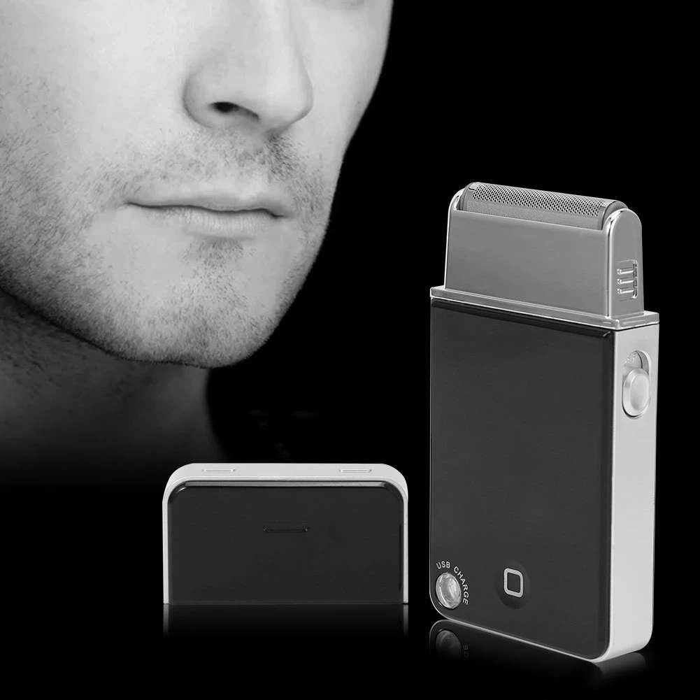 Electric Shaver Rechargeable Shaver Kemei Beard Trimmer Facial Ultra Thin Electric Razor Rechargeable Shaver with USB