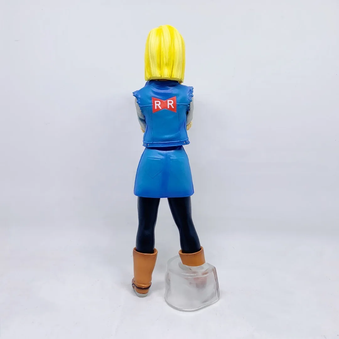 24CM Anime Dragon Ball Z Android 17 18 Figure Android 18 PVC Action Figures Collection Model Toys for Children Christmas Gifts