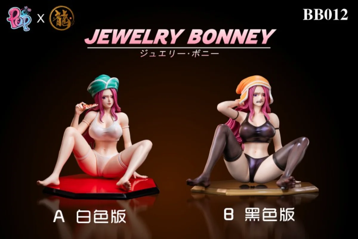 Dragon X Pop Studio Bb012 Gk One Piece Jewelry Bonney 2.0 Anime Action Figure Collectible Model Garage Kit Statue Toys Gift