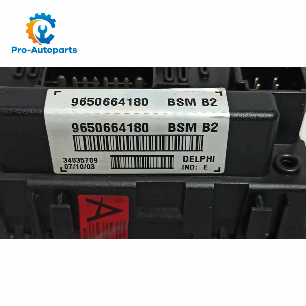 BSM B2 9650664180 Fuse Box Assembly for Peugeot 307 406 807 206 Citroen C3 C5 C8 Xsara 1999-2012 9657608880