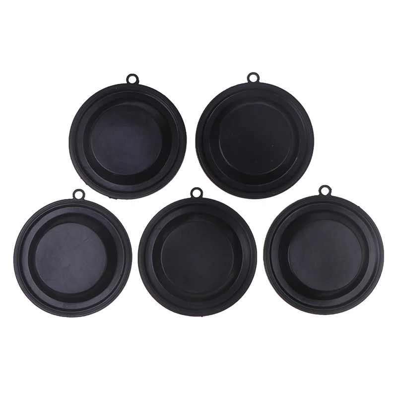 5 pezzi di alta qualità nero 75mm membrana a pressione dell'orecchio singolo per scaldabagno a Gas accessori fai da te connessione dell'acqua
