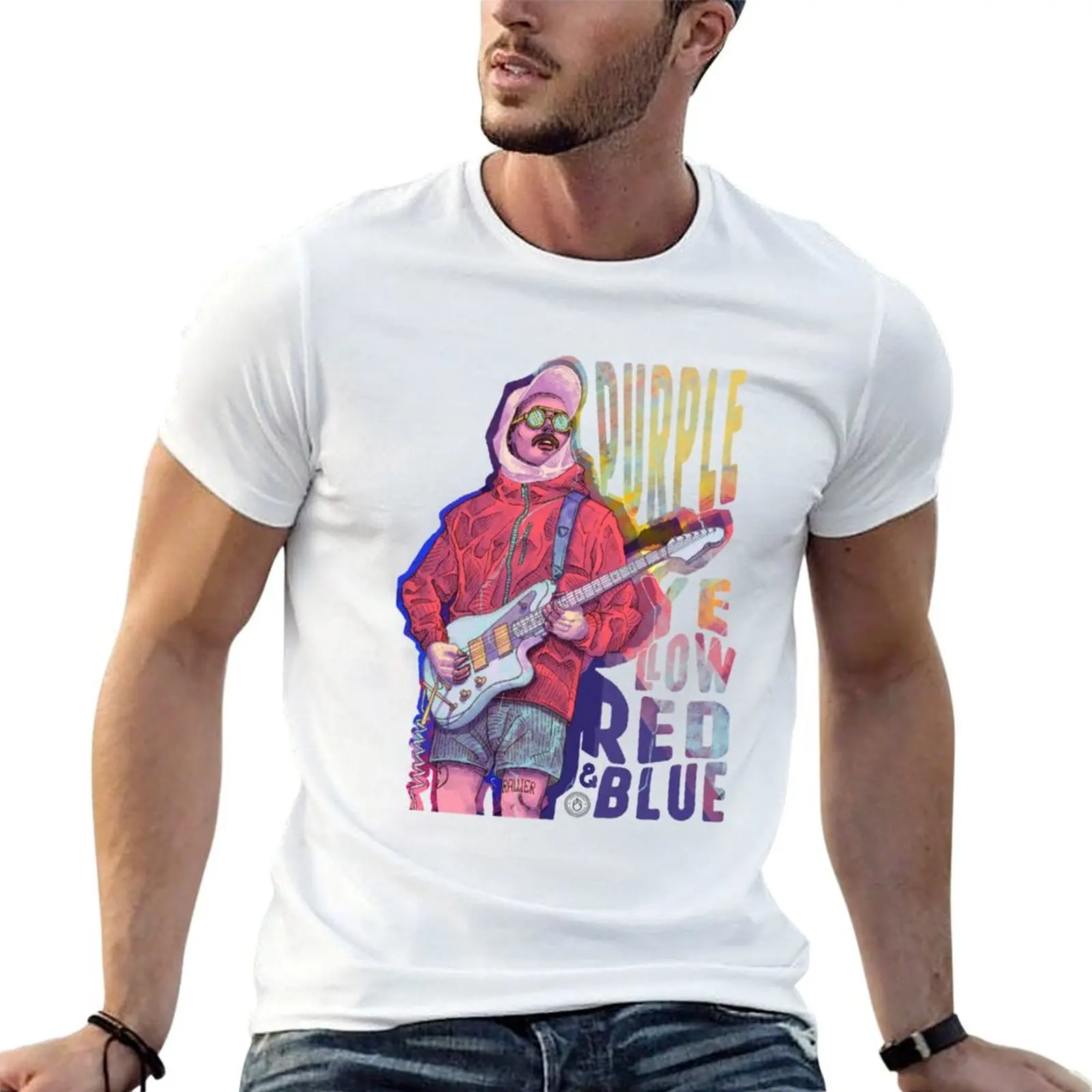 Camiseta gráfica PYR&B John Gourley para hombre, camiseta con estampado personalizado, camisetas gráficas para hombre, camiseta