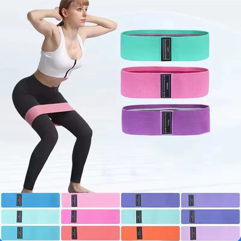 Elastic Bands Fitness Resistance Bands Yoga Pilates Hip Circle Expander Bands Gym Training Home Workout Equipment Amagi