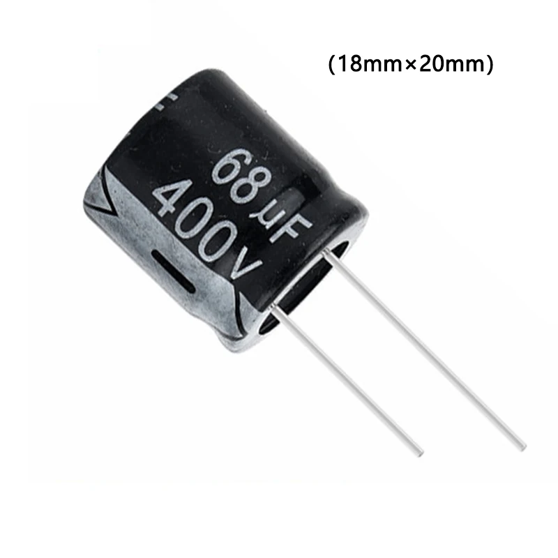 Electrolytic Capacitor 400V 68UF New Original High Frequency Durable Capacitor Specification 16×25mm/18x20mm