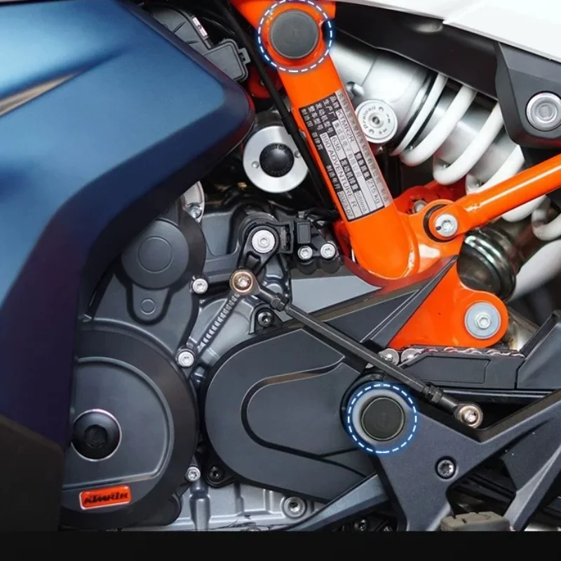 for KTM 790 890 ADV Motorcycle Plastic Frame Hole Decorative Cover Waterproof Dustproof Black Plug Cap Accessories