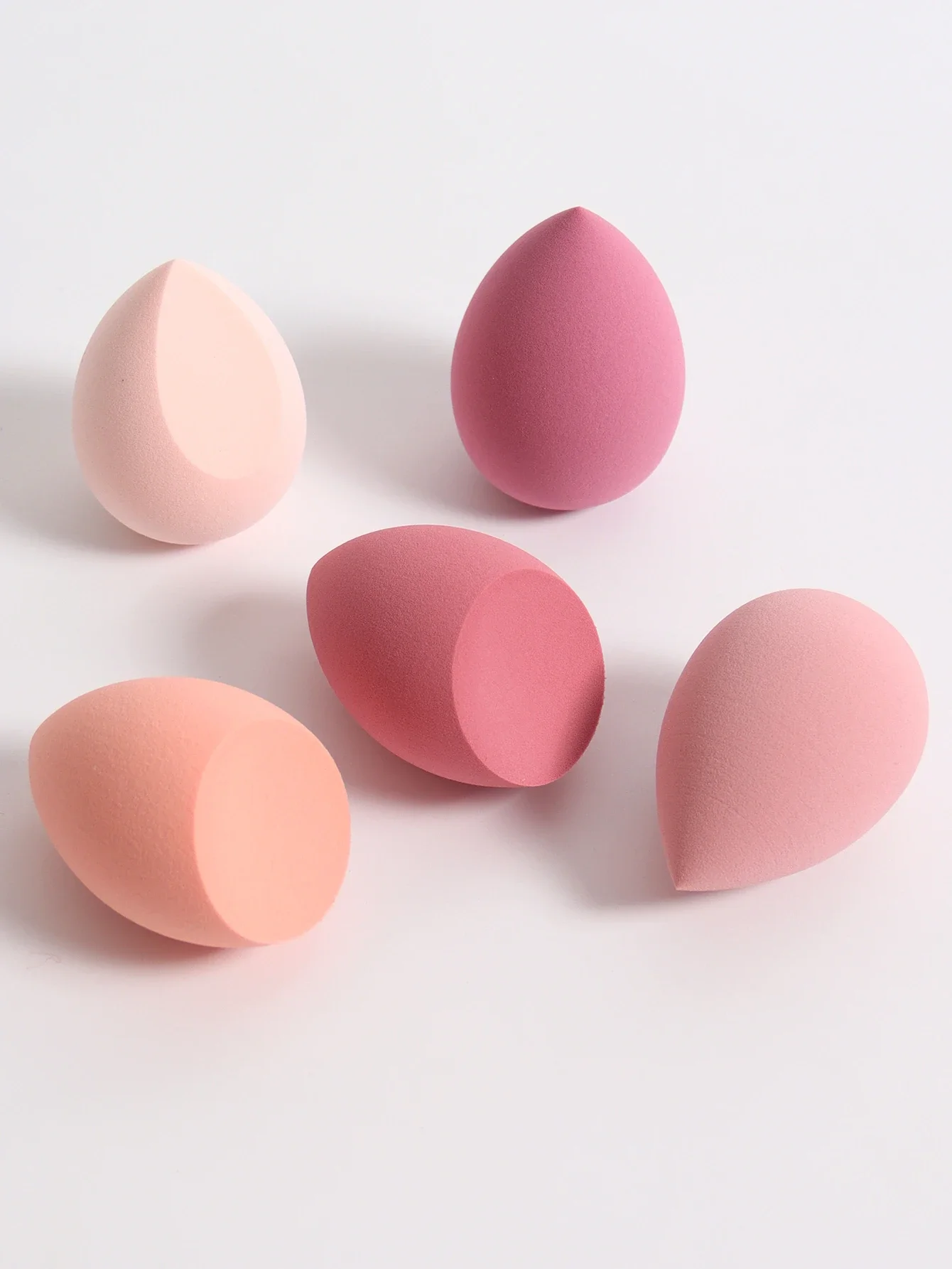 5 sacs d'éponge de maquillage Beauty Eggs (Beauty Egg), éponge de beauté mixte pour fond de teint, liquide impeccable, crème et poudre, Mu