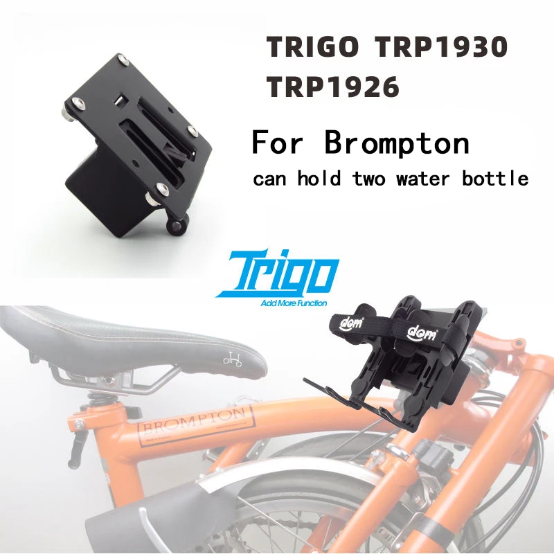 TRIGO TRP1930/TRP1930L:Folding Bike Front Card Seat For Brompton Pig Nose Carrier Bicycle Accessories