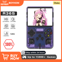 NEW R36S Retro Handheld Game Console Linux System 3.5 Inch IPS Screen Portable Pocket Video Player 64GB 128GB Games Kid Gift