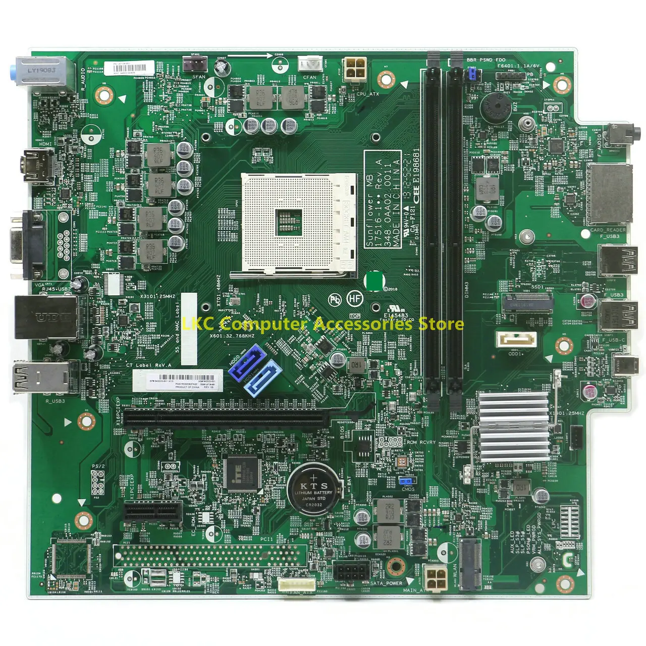 

New FOR HP Pavilion 590 690 Motherboard 17516-1 942023-001 942023-601 L47134-001 AM4 Mainboard 100% Tested