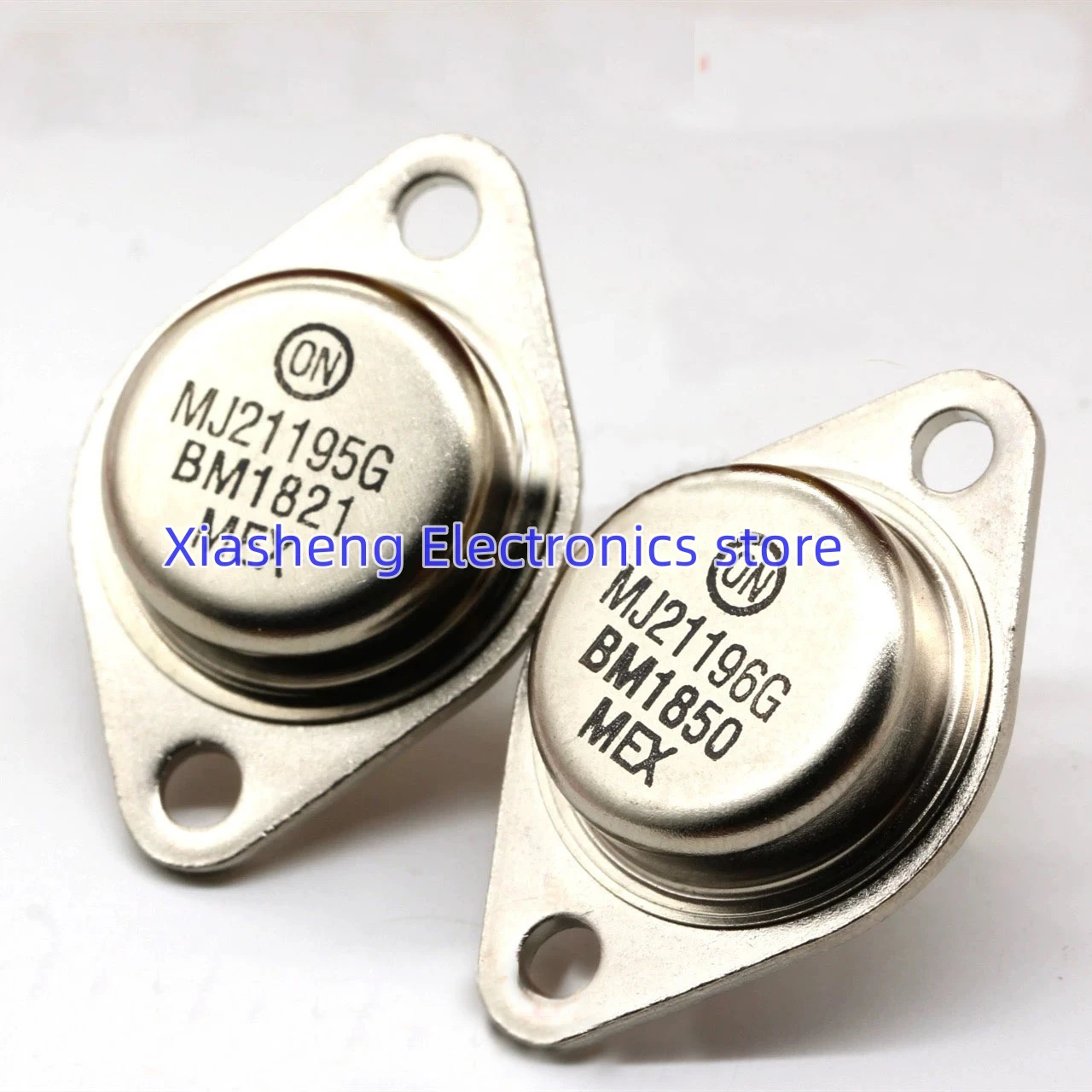 New Original 1Pair MJ21195G + MJ21196G TO-3 Audio Amplifier Transistor In Stock Good Quality