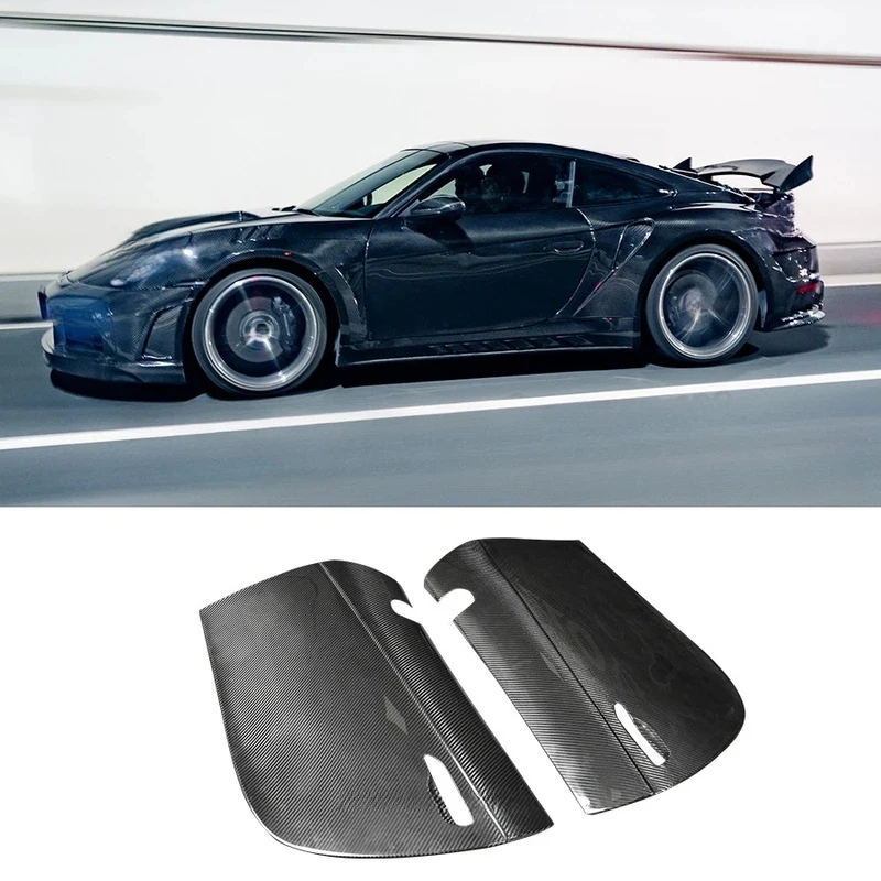 High Quality Hot Selling Style Dry Carbon Fiber Body Kit Exterior Door Panel Cover 992 S Car Outside Parts