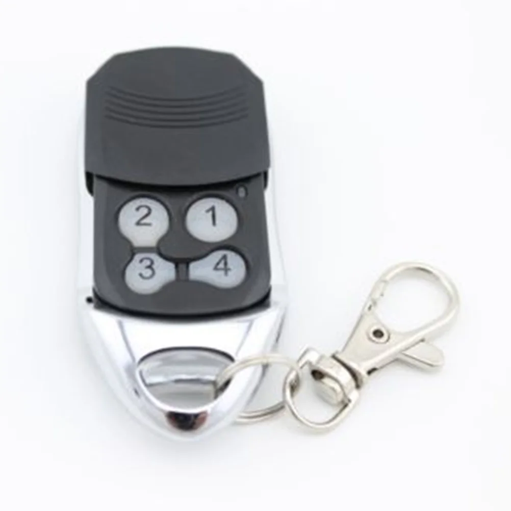 Abridor de porta de garagem com 4 botões, 433.92 mhz, remoto, alcance transmitido de 100m, clique durável, clonagem, abridor de porta de garagem