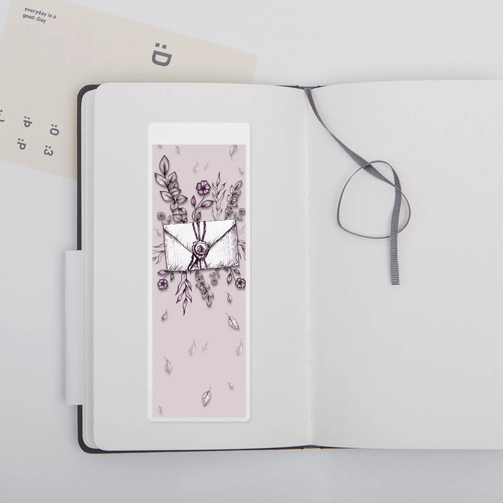 

10Pcs Artistic Bookmark Protector Exquisite Craftsmanship Organizers for Books Bookmark Sleeve Book Lover's Gift Wrap