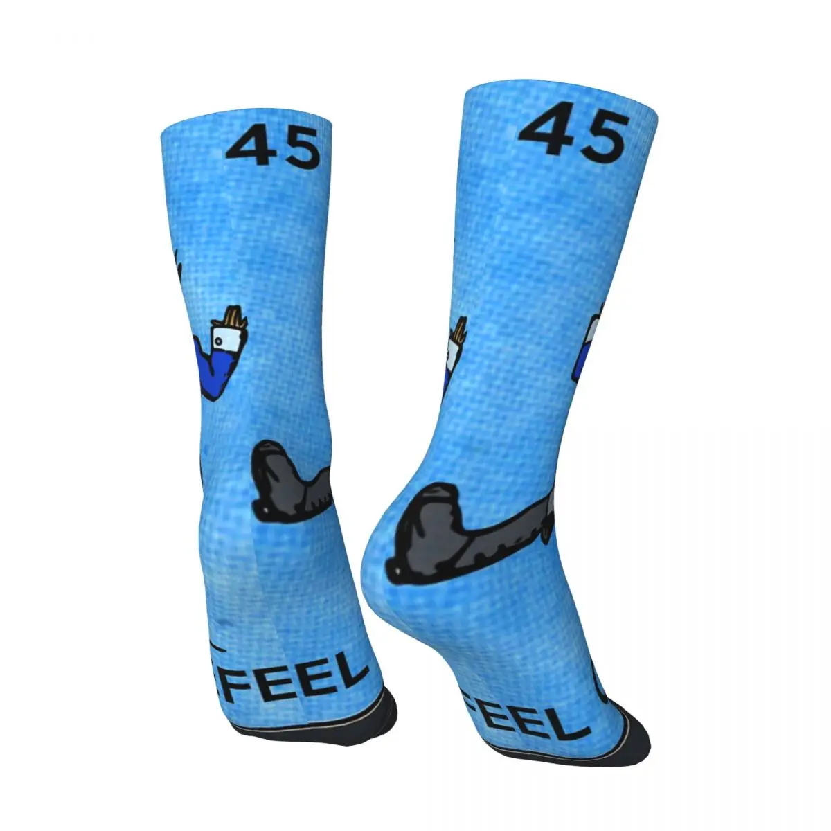 Anti Trump Loteria Mexican Bingo Card El Covfefe Men's Socks Unisex Cartoon Trump Printed Novelty Crew Sock official-website