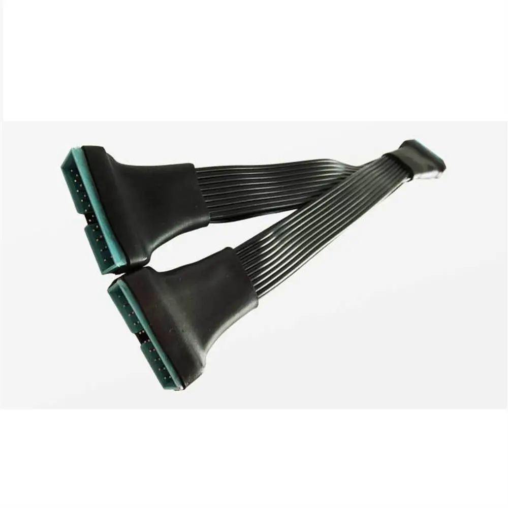 19 Pin/20Pin 1 to 2 Adapter Cable for Motherboard Splitter Cable Internal Extension Header Mainboard Cable Extension Cable