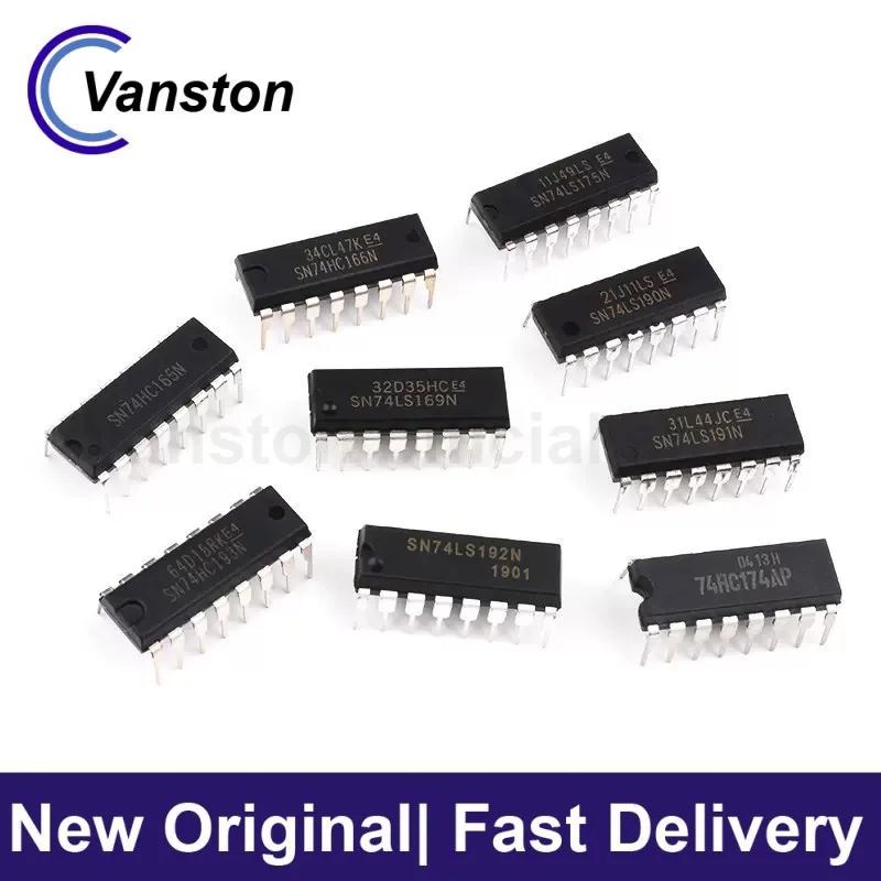 5pcs SN74LS169 74LS175P 74LS190 SN74LS191 SN74LS192 74LS193N Chip IC IC Package DIP-16 Inline