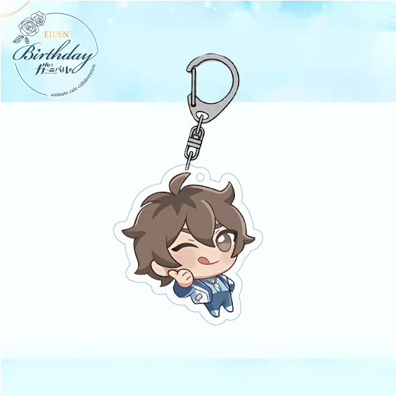 2025 أنيمي الكرتون الشكل مفتاح سلسلة كيرينغ نو: كرنفال ياكومو أوليفين لطيف صغير تأثيري سلسلة مفاتيح مصنوعة من الأكريليك لطيف itabag قلادة