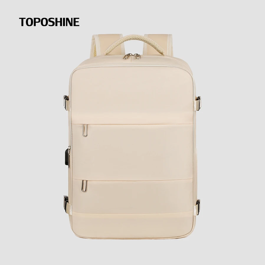 

Toposhine женский деловой рюкзак, многофункциональная дорожная сумка для женщин, рюкзак с зарядкой через USB, оксфордский 6-цветный рюкзак