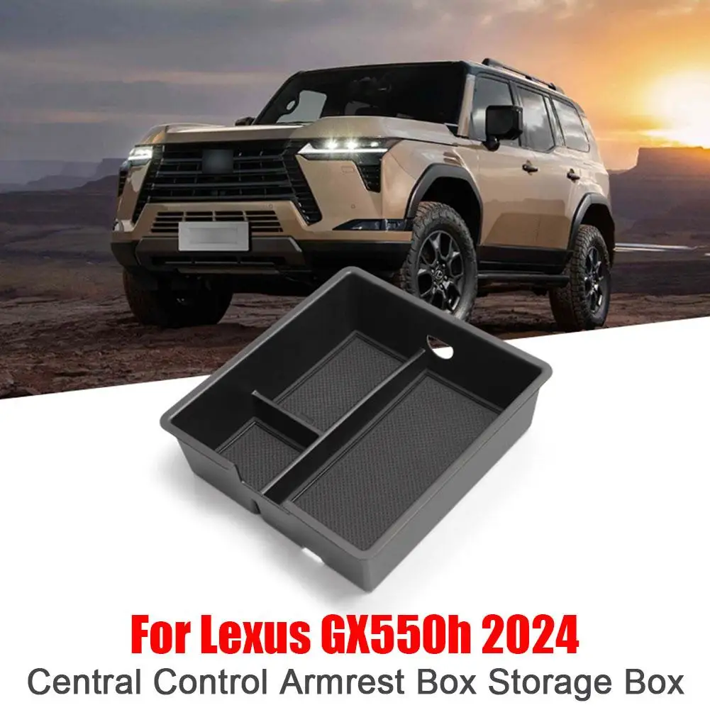 For Lexus GX GX550h 550 J250 2023~2025 Car Armrest Holders Console Car Sundries Pallet Central Storage Box Organizer Access C9Y2