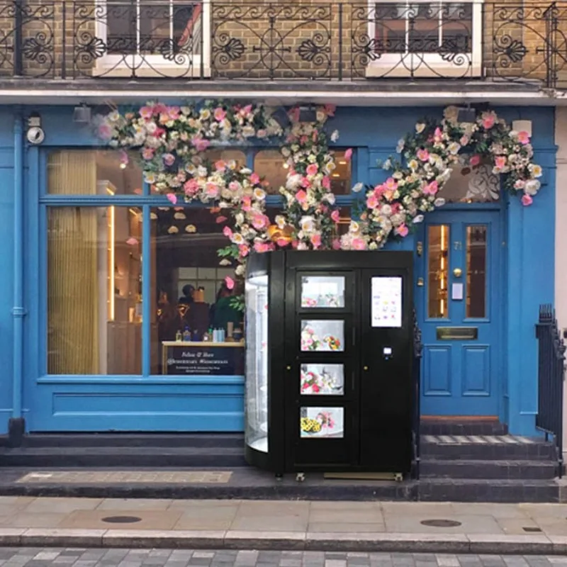 FL Customized Wholesale 24 Hours Self Service Fresh Flower Vending Machine Automatic