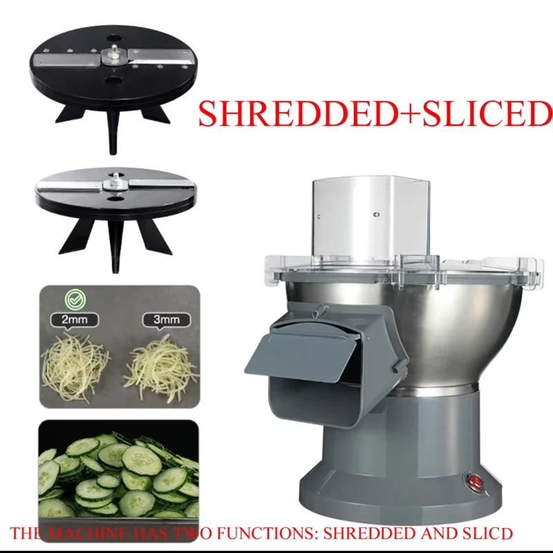 Kleine groentesnijmachine voor mango, drakenvrucht, citroen, tomaat, champignons; snijmachine voor groenten, schaafmachine, blokjes snijder.