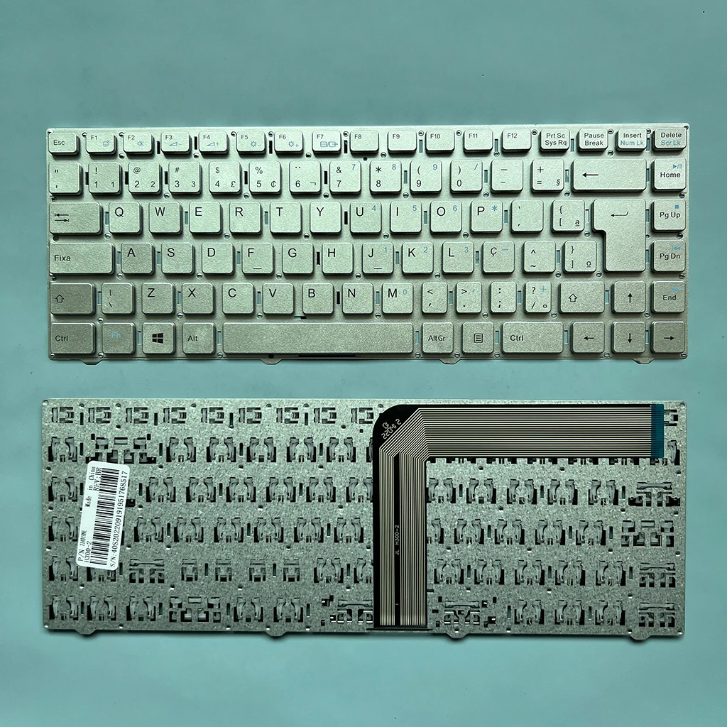 F51KW Teclado Brasileiro Para Vaio C14 Vjc141f11x-b0111l Mp-11j78pa-f5167 MP-11J78PA-F51LW 11J7F516PAL-B Teclado Notebook BR