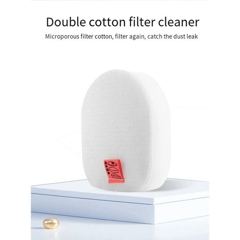 DT15 HEPA Filter Foam & for Felt Filter Replacement for Shark IZ400EU IZ420EU IZ420EUT Cordless Stick Vacuum 6Pcs + Brush