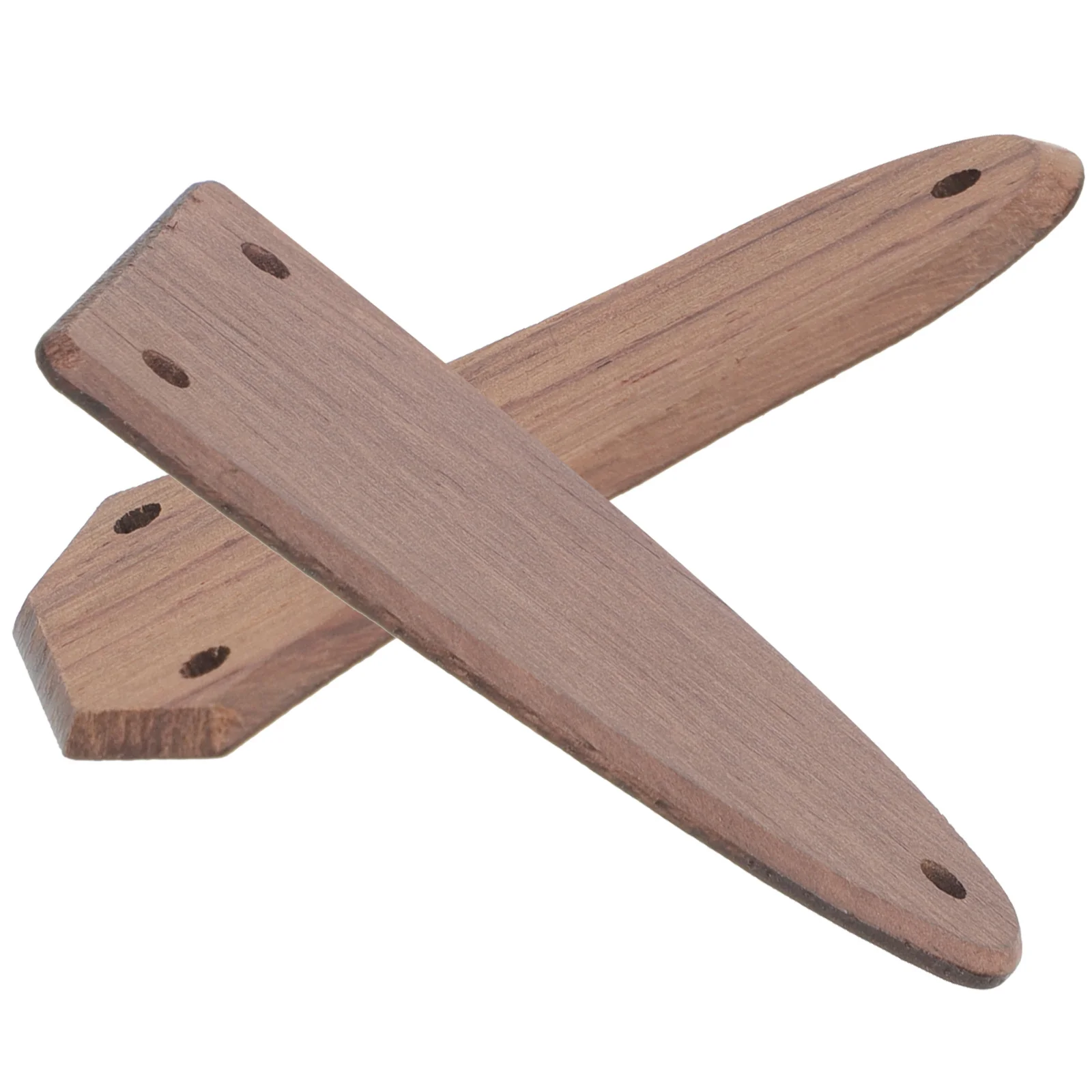 

2pcs Wood Truss Rod Cover For Electric Guitar 3-Hole Fit All Types Replacement Parts Guitar Accessories Repair Tool