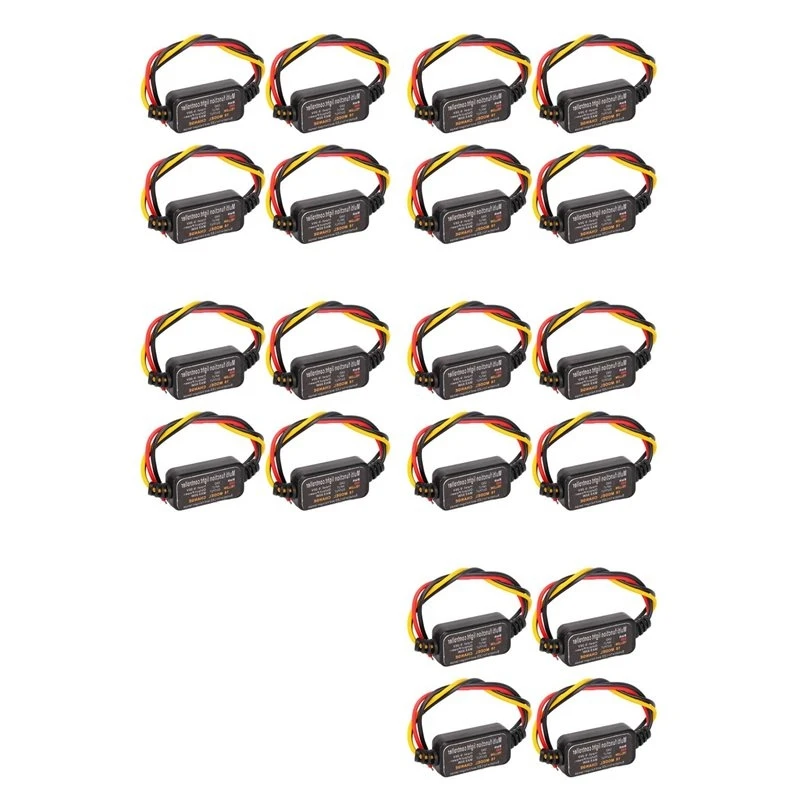 20Pcs 16 Modes Adjustable LED Brake Light Flasher Strobe Controller Universal For Car Motorcycle-N25R