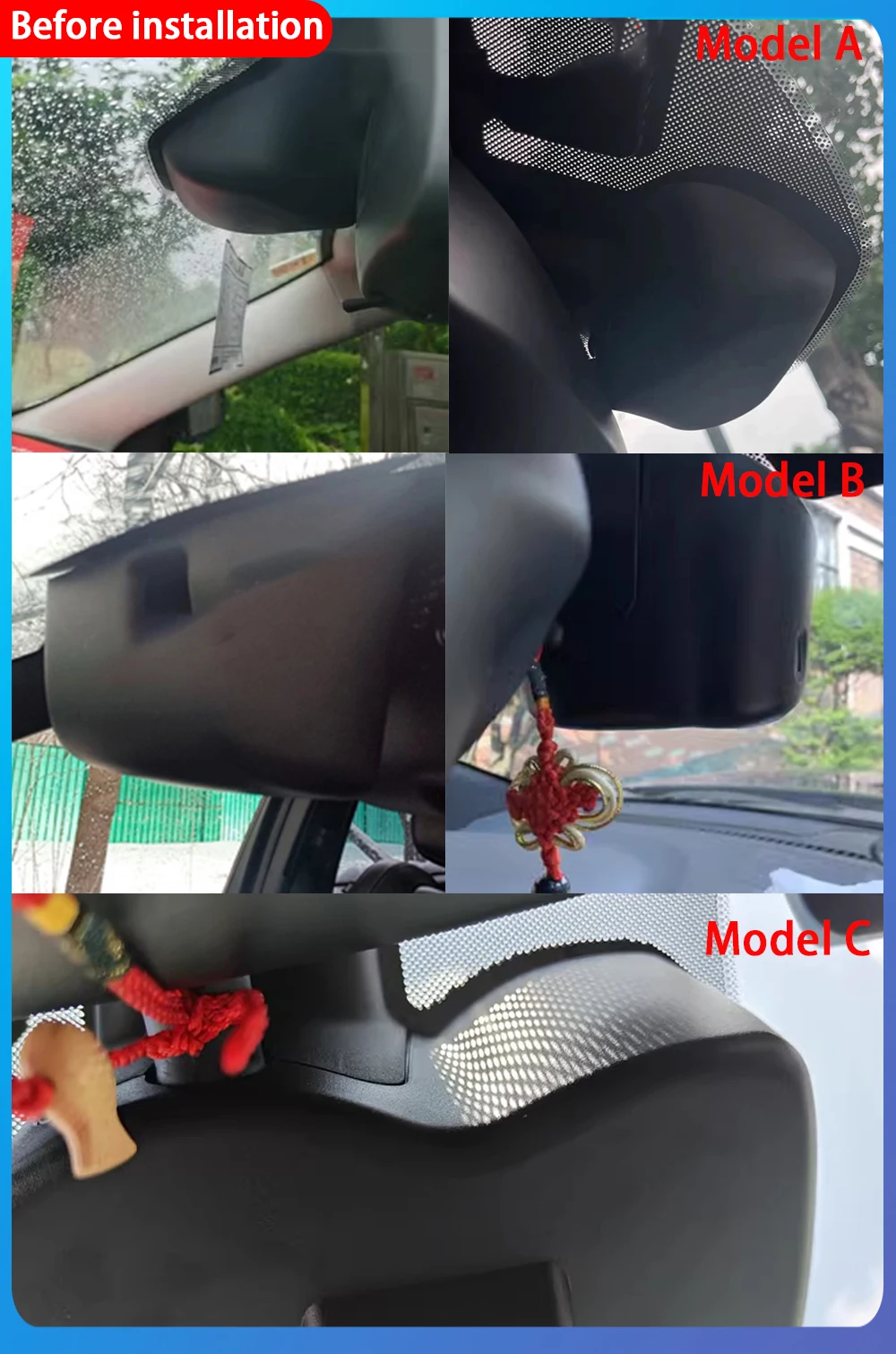 Wiifi 4K Dash Cam for Jeep Cherokee KL 2014 2015 2016 2017 2018 DVR Front Rear Camera Plug and Play Video Recorder Night Vision