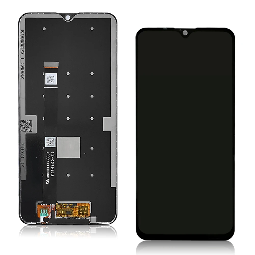 Tela LCD para lenovo k10 nota k10note l38111, tela sensível ao toque, montagem do digitalizador, peças de reposição, cor preta, 6,3 polegadas