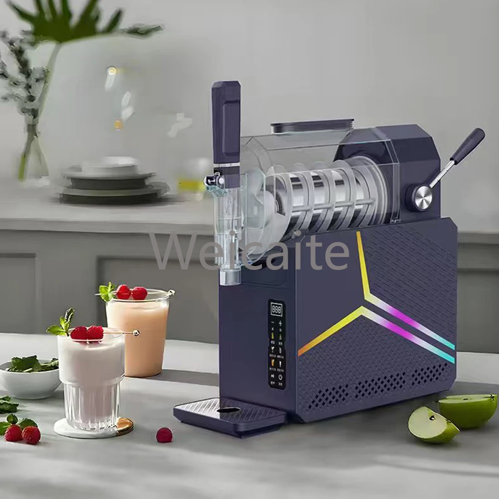 Automatic Machine Snowflake Ice Flake Machine Electric Snack Snowflake Ice Cream Roller Machine Household Drink