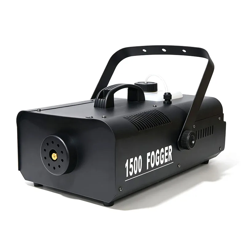 1500W Stage Smoke Machine 4-Min Fast Preheat 2.3L Large Tank 10m Jet Distance Wired And Remote Control No Smoke Oil Included