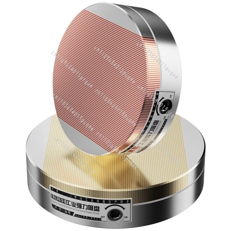 Round Permanent Magnet Chuck Powerful Fine Disk Grinder Lathe Wire Cutting Special Precision Circular Disk