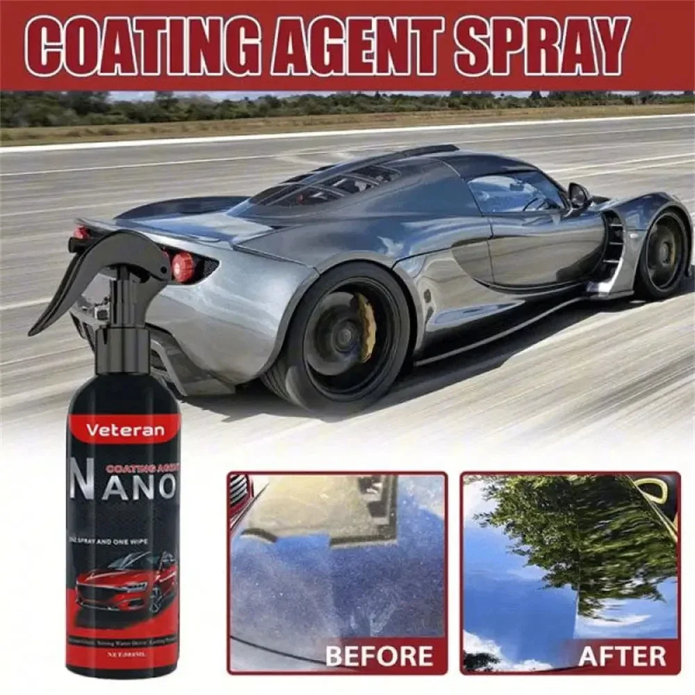 3-in-1 Hydrophobic Cleaning Spray Car Coating Renewal Agent High Protection Quick Coating Multi-functional Coating Product