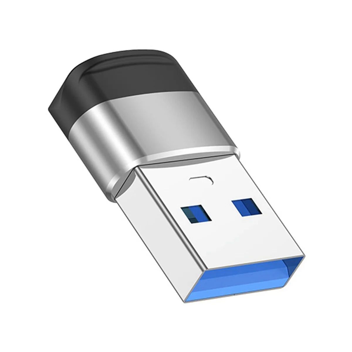 USB 3.0-Type-Cアダプター,10Gbpsデータ伝送,急速充電,シルバーアクセサリー,15