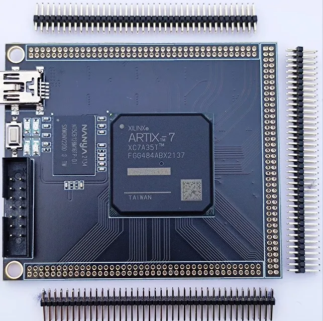 لوحة تطوير Artix7 Xilinx FPGA XC7A35T XC7A100T XC7A200T اللوحة الأساسية #3