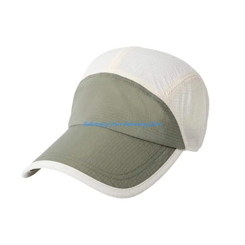 573B Quick Drying Polyester Baseball Cap With UPF50 Sun Protections And Adjustable Fit Running Hat For Outdoor Sports