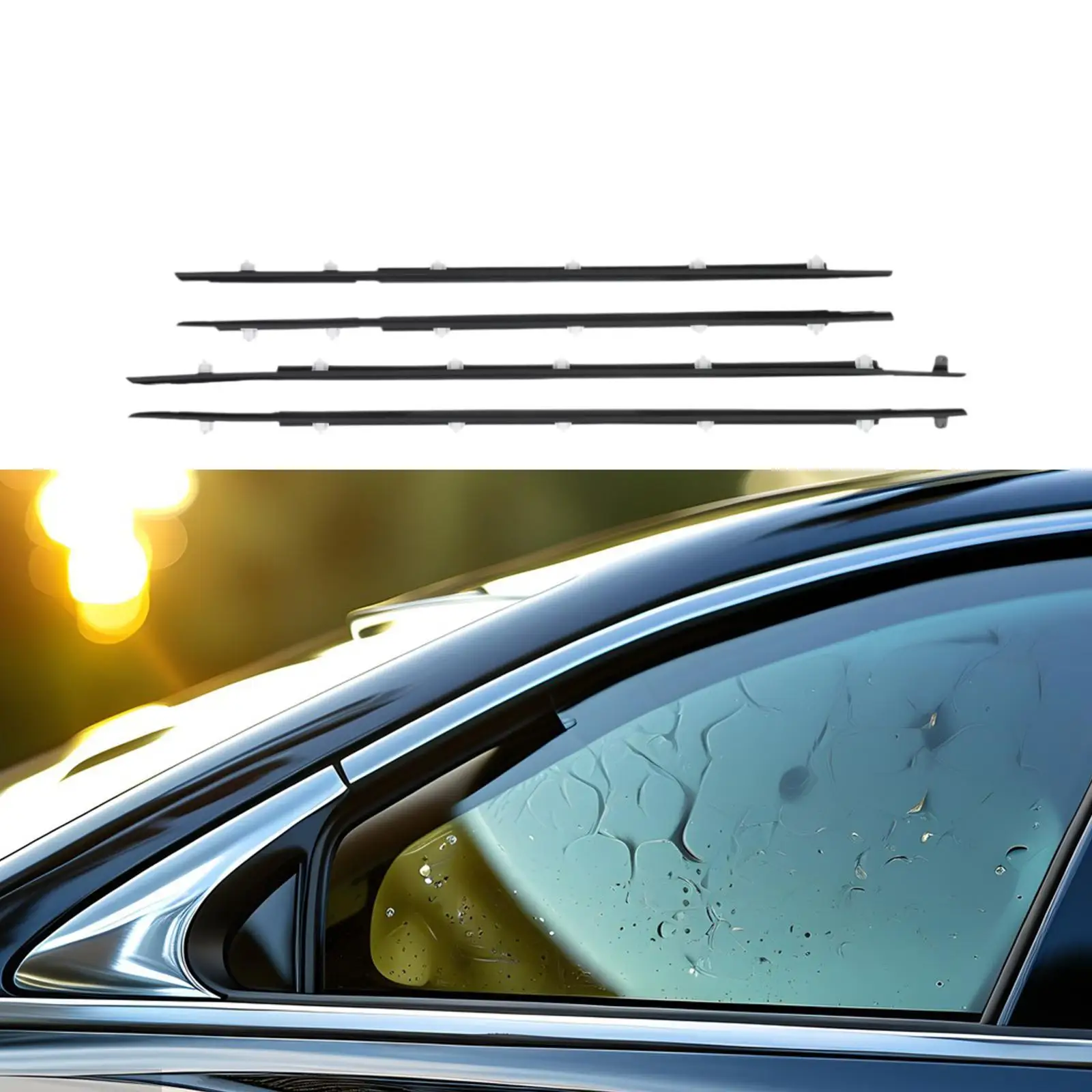 

Уплотнитель оконной рамки 75710-60021 75740-60020 Профессиональный, высокопроизводительный 75730-60020 Заменяет аксессуары 75720-60021