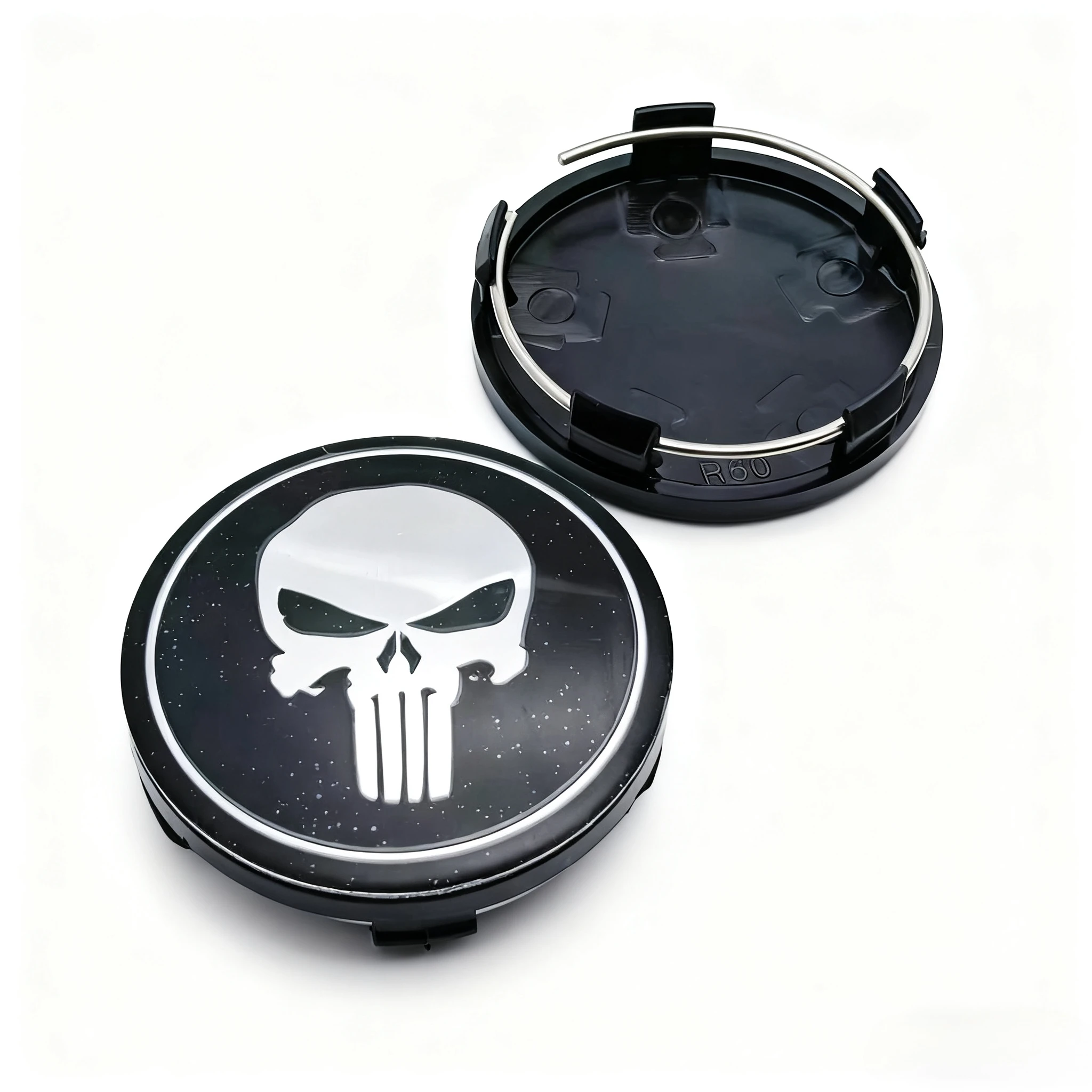 Skull Wheel Center Caps 4