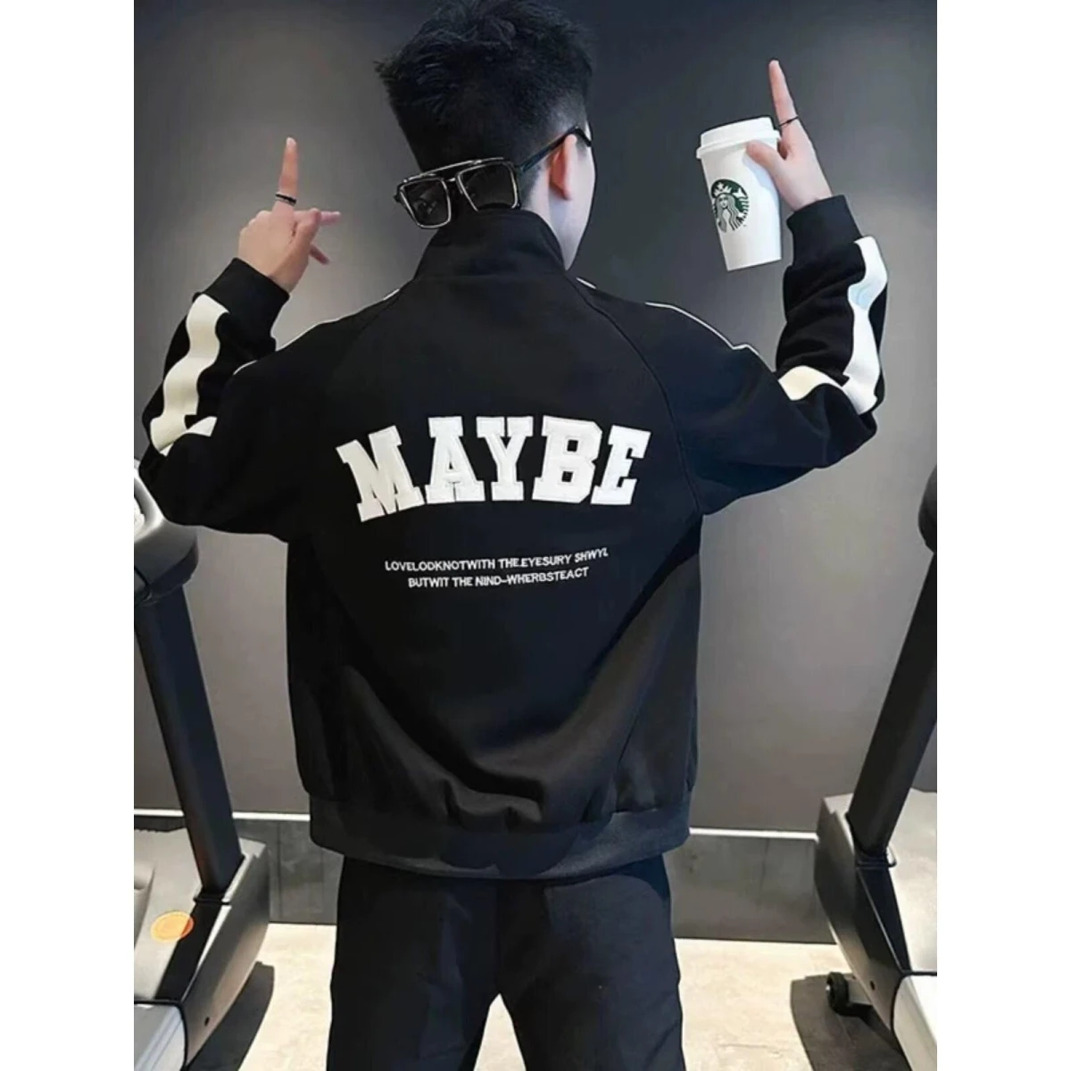 Loose Fit Men's Jaet 2024 Spring Autumn Street Sle Hong Kong Faion High Street Trendy Harajuku Korean Version Outerwear