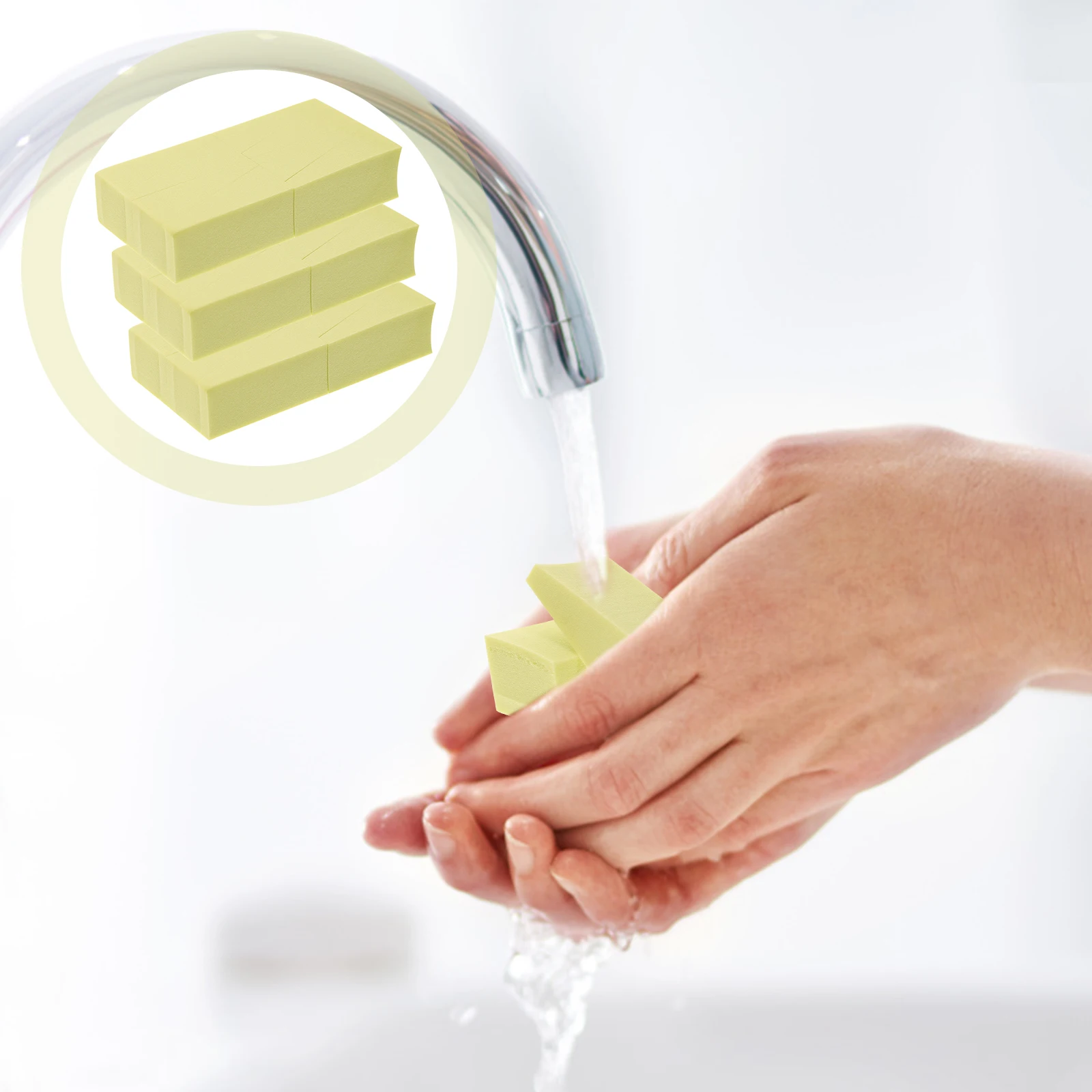 

24pcs Gradient Nail Sponges for Art Simple Manicure Tools DIY Wedge Applicators Color Fading Supplies Soft Sponge Multi