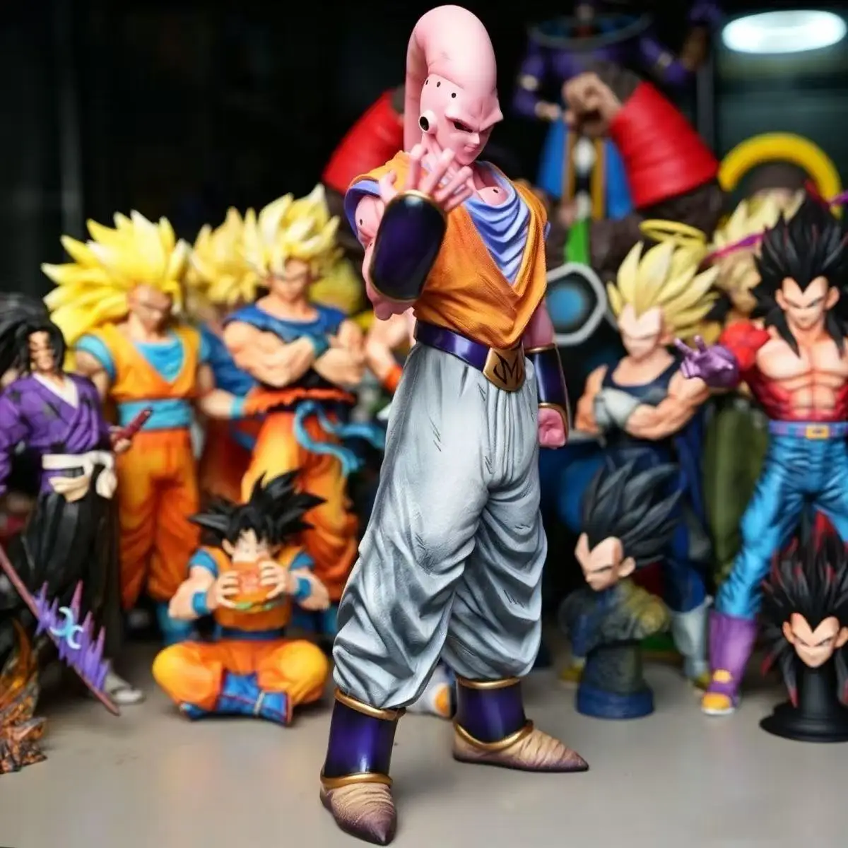 YS Statue Anime Gohan Buu Figure Majin Buu 39cm/15.35inch Action Figures Collection Model Toys Gifts - view 3