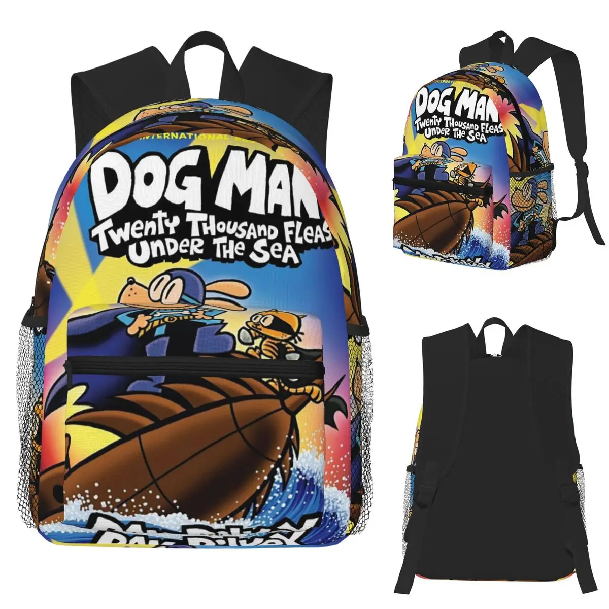 

Собака Человек Аниме Мультфильм Студенческий Рюкзак Школьная Сумка Пеший Туризм Путешествия Рюкзак для Мальчиков Девочек Модная Книжная Сумка Сумки На Ремне