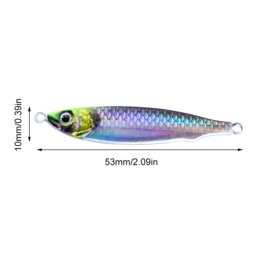3D Print Bionic Fishing Lure Realistic Fish Shape Floating Bait Simulating Fish Lures Baits Lightweight for Freshwater Saltwater
