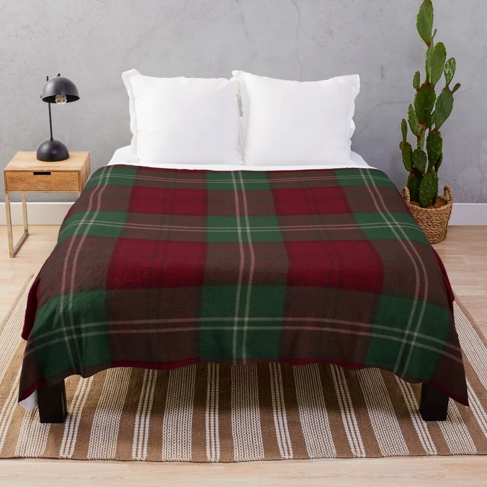 Lennox Scottish Tartan Throw Blanket Large Blankets For Baby Moving Weighted Blankets